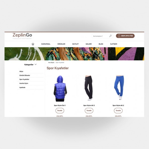 Tekstil Giyim Web Sitesi V2 2