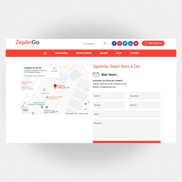 Galeri Araç Kiralama Web Sitesi V3 5