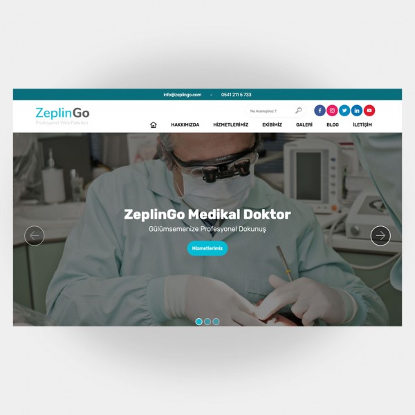 Medikal Doktor Web Sitesi V1
