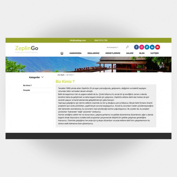 Otel Pansiyon Web Sitesi V1 4