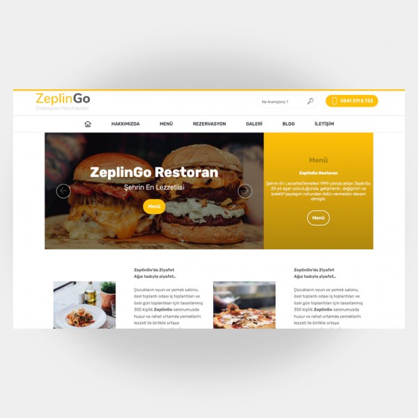 Restoran Web Sitesi V2