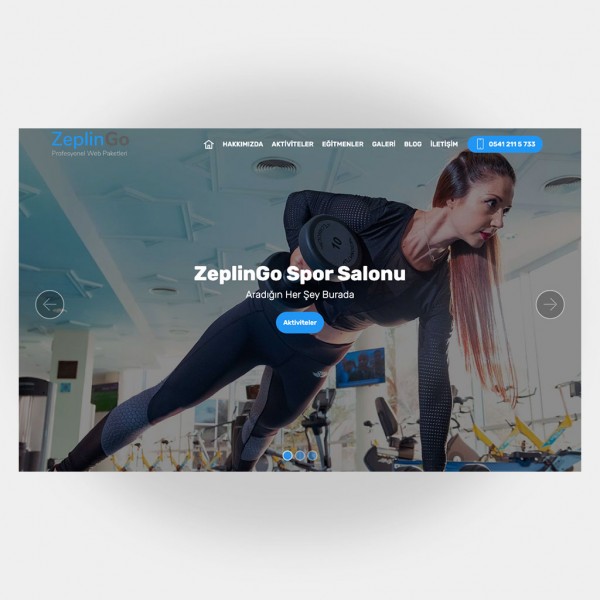 Spor Salonları Web Sitesi V4 1