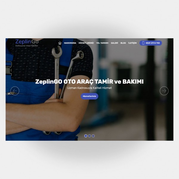 Tamir Servis Web Sitesi V4