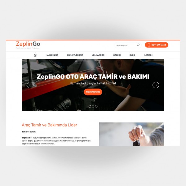 Tamir Servis Web Sitesi V6